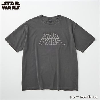 スター・ウォーズ ラインストーン半袖Tシャツ メンズ Doublefocus(ダブルフォーカス)(クロ-S)