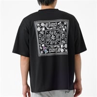 DIZZYOE天竺バンダナT メンズ Doublefocus(ダブルフォーカス)(クロ-S)