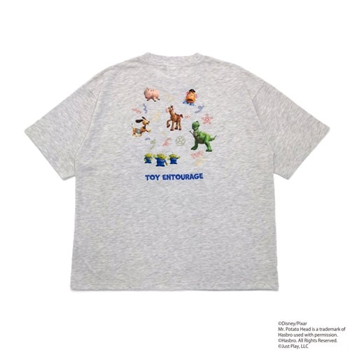 トイ・ストーリー 飛び刺しゅう半袖Ｔシャツ メンズ Doublefocus(ダブルフォーカス)