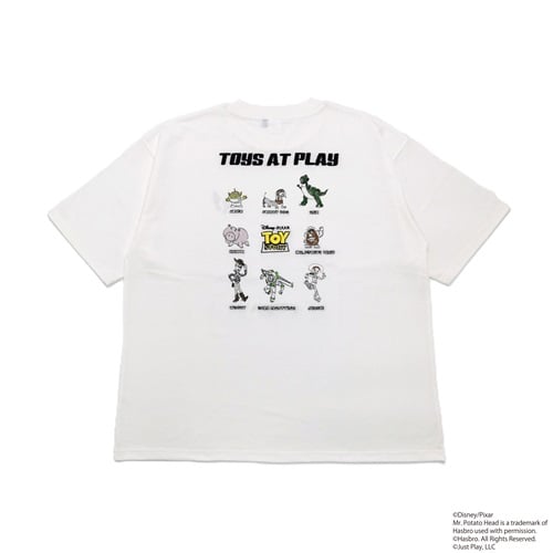 トイ・ストーリー 後並びＴシャツ メンズ Doublefocus(ダブルフォーカス)
