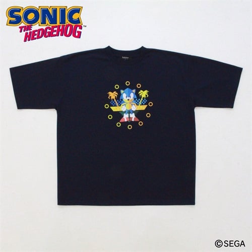 ソニック やしの木Tシャツ メンズ Doublefocus(ダブルフォーカス)