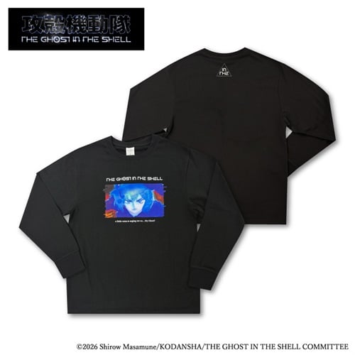 『攻殻機動隊 THE GHOST IN THE SHELL』 草薙素子（少佐） ロングＴシャツ Doublefocus(ダブルフォーカス)