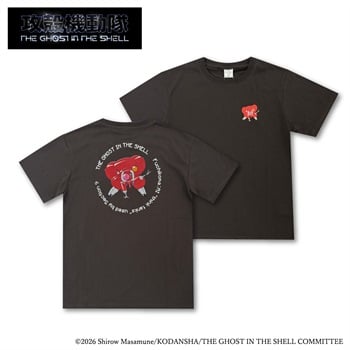 『攻殻機動隊 THE GHOST IN THE SHELL』 フチコマ Ｔシャツ Doublefocus(ダブルフォーカス)(チャコ－ル-S)