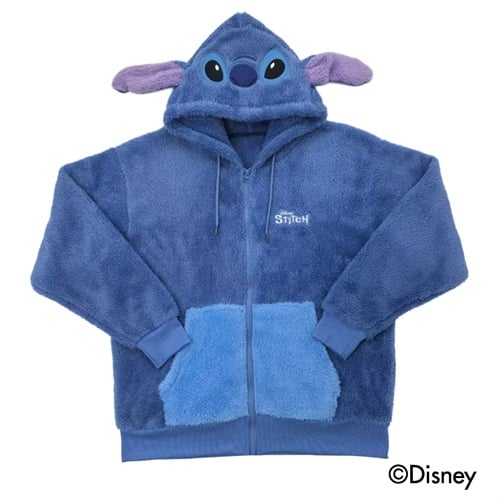 スティッチデザインなりきりZIPパーカー メンズ Doublefocus(ダブルフォーカス)