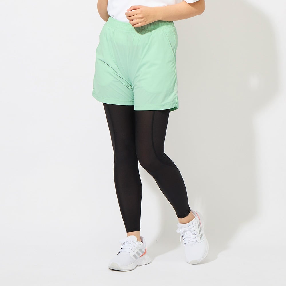 ナイロンはっ水ストレッチショートパンツ 軽量 UVカット