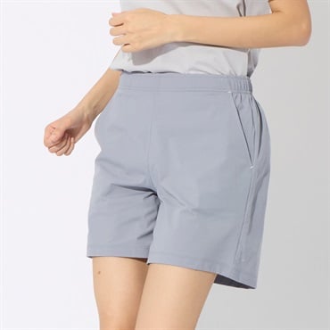 ドライストレッチショートパンツ 吸水速乾、UV対策、ストレッチ sporsium（スポージアム） レディス(ウスクロ-XL)