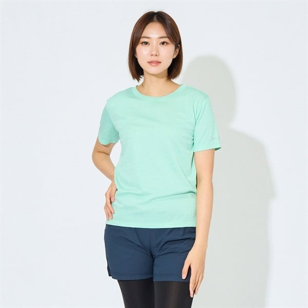 ピースフィットクール RegularFit 杢調半袖Tシャツ 遮熱 吸汗速