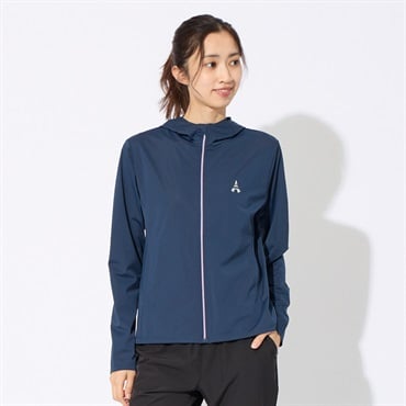 ELLE SPORT(エルスポーツ) トリコットUVパーカー UV対策 接触冷感 吸水速乾 トリコット素材 レディス(コイアオ-S)