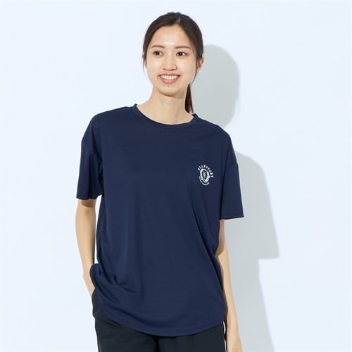 ELLE SPORT(エルスポーツ) クルーネックチュニック UV対策 吸汗速乾 接触冷感 レディス(コイアオ-M)