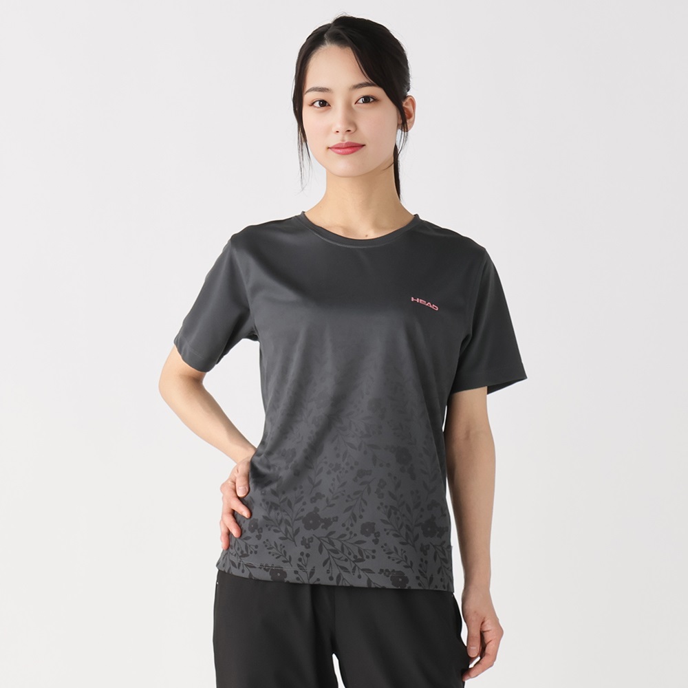 coldrain グラデーション Tシャツ　Lサイズ COOL LOCK 袖グラデーションストレッチ半袖Tシャツ / TARO＆HANAKO