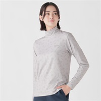 ELLE SPORT(エルスポーツ) 裏起毛スタンドネックプルオーバー ストレッチ レディス(ウスクロ-S)
