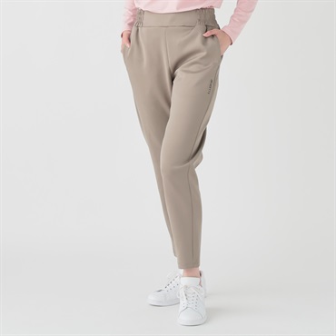 ELLE SPORT(エルスポーツ) ダンボールスタイルアップパンツ 吸汗速乾 UV 抗菌防臭 ストレッチ レディス(Ａウスチャ-S)
