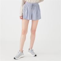 ナイトラン ショートパンツ リフレクター ストレッチ UV加工 sporsium（スポージアム） レディス(ウスムラサキ-S)