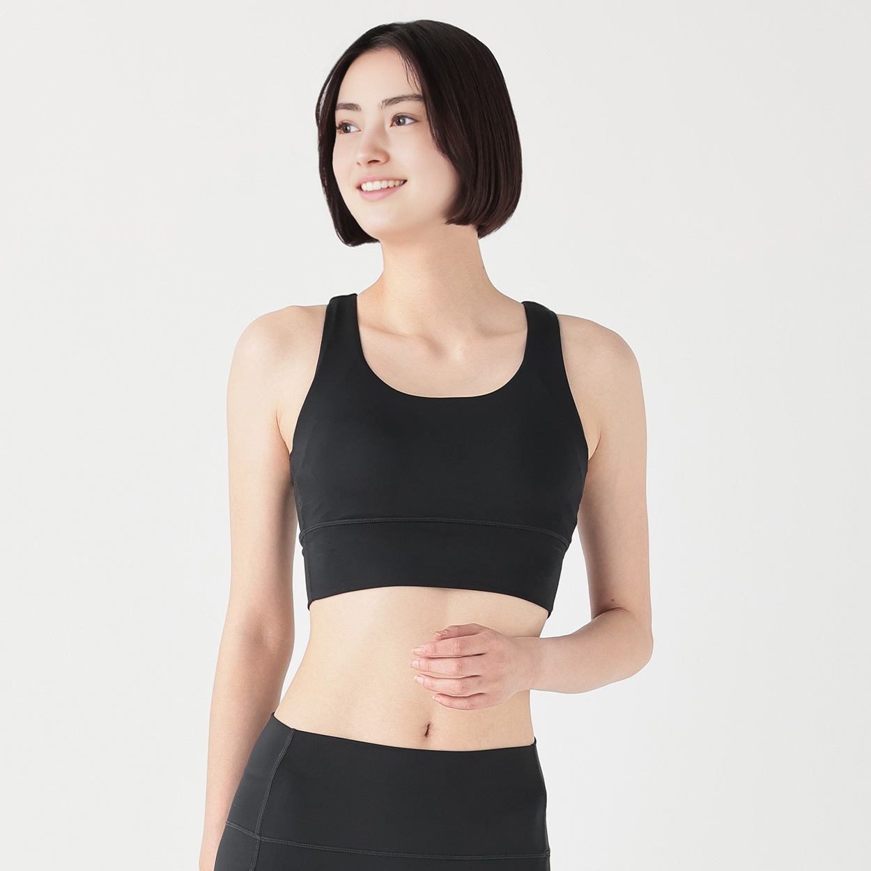 ＢＯＤＹ ＧＬＯＶＥ ブラトップ ストレッチ・吸水速乾・ＵＶ対策 レディス(クロ-XL)