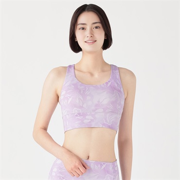 ＢＯＤＹ ＧＬＯＶＥ ブラトップ ストレッチ・吸水速乾・ＵＶ対策 レディス(ウスムラサキ-M)