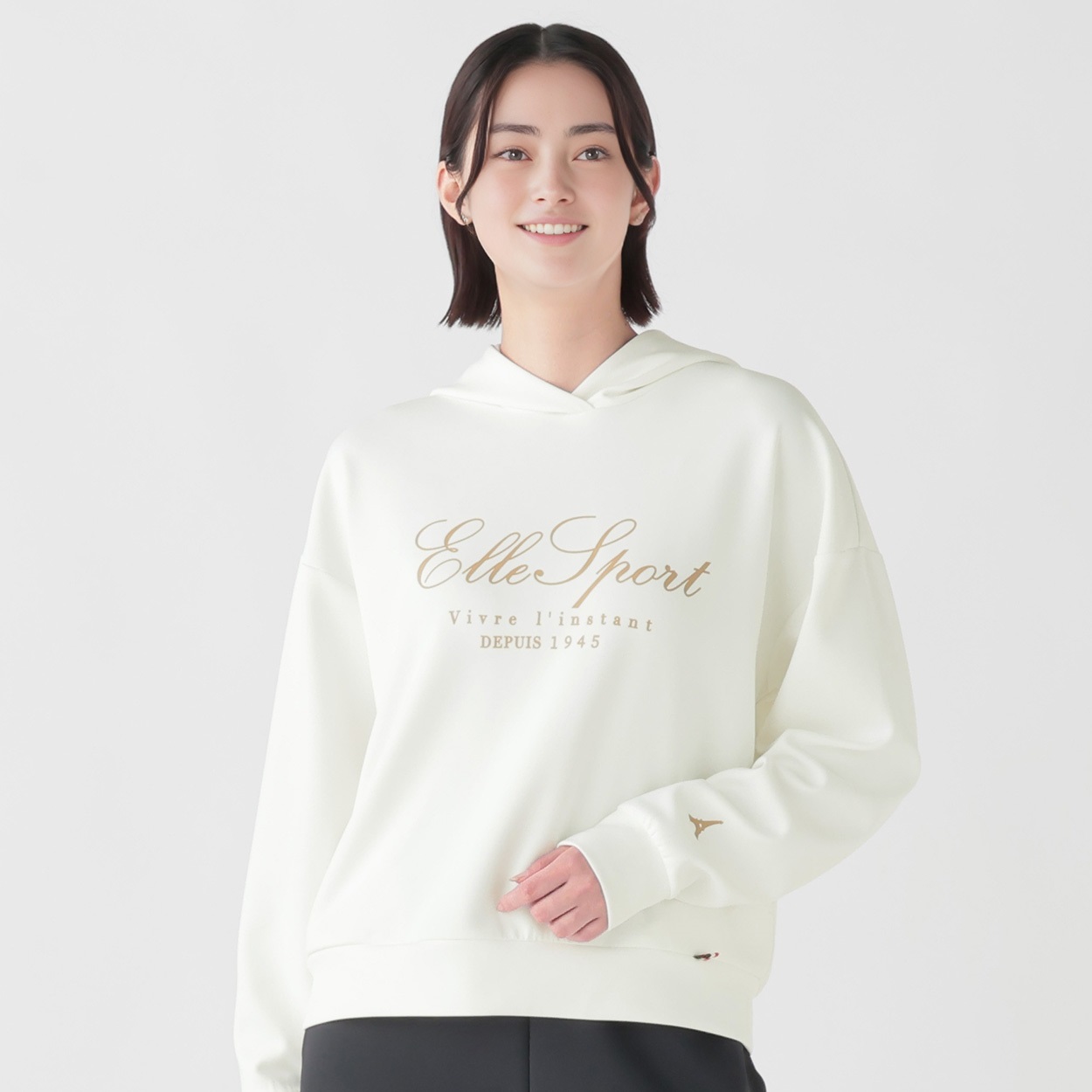 ELLE SPORT(エルスポーツ) ダンボールプルパーカー セットアップ対応