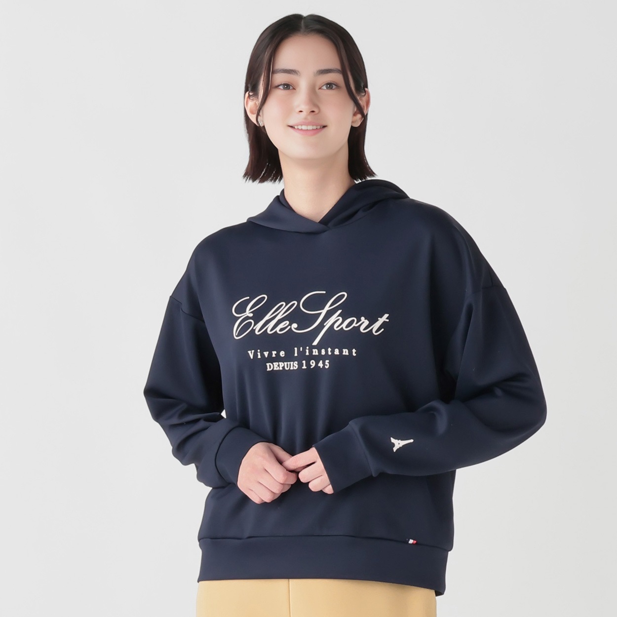 ELLE SPORT(エルスポーツ) ダンボールプルパーカー セットアップ対応