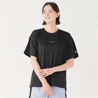 mizuno(ミズノ) エアホール半袖Tシャツ レディス(クロ-S)