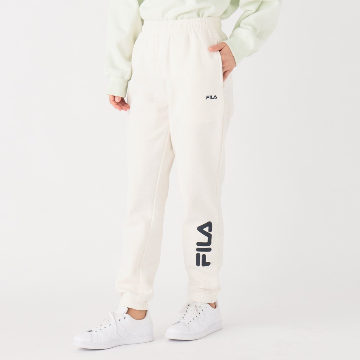 FILA(フィラ) 裏起毛ジョガーパンツ レディス | イオンスタイル