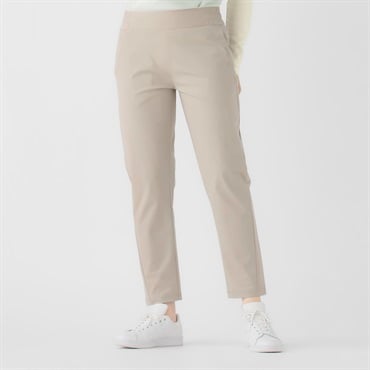 ELLE SPORT(エルスポーツ) スタイルアップパンツ 吸汗速乾 UV 抗菌防臭 ストレッチ 接触冷感 レディス(ウスチャ-S)