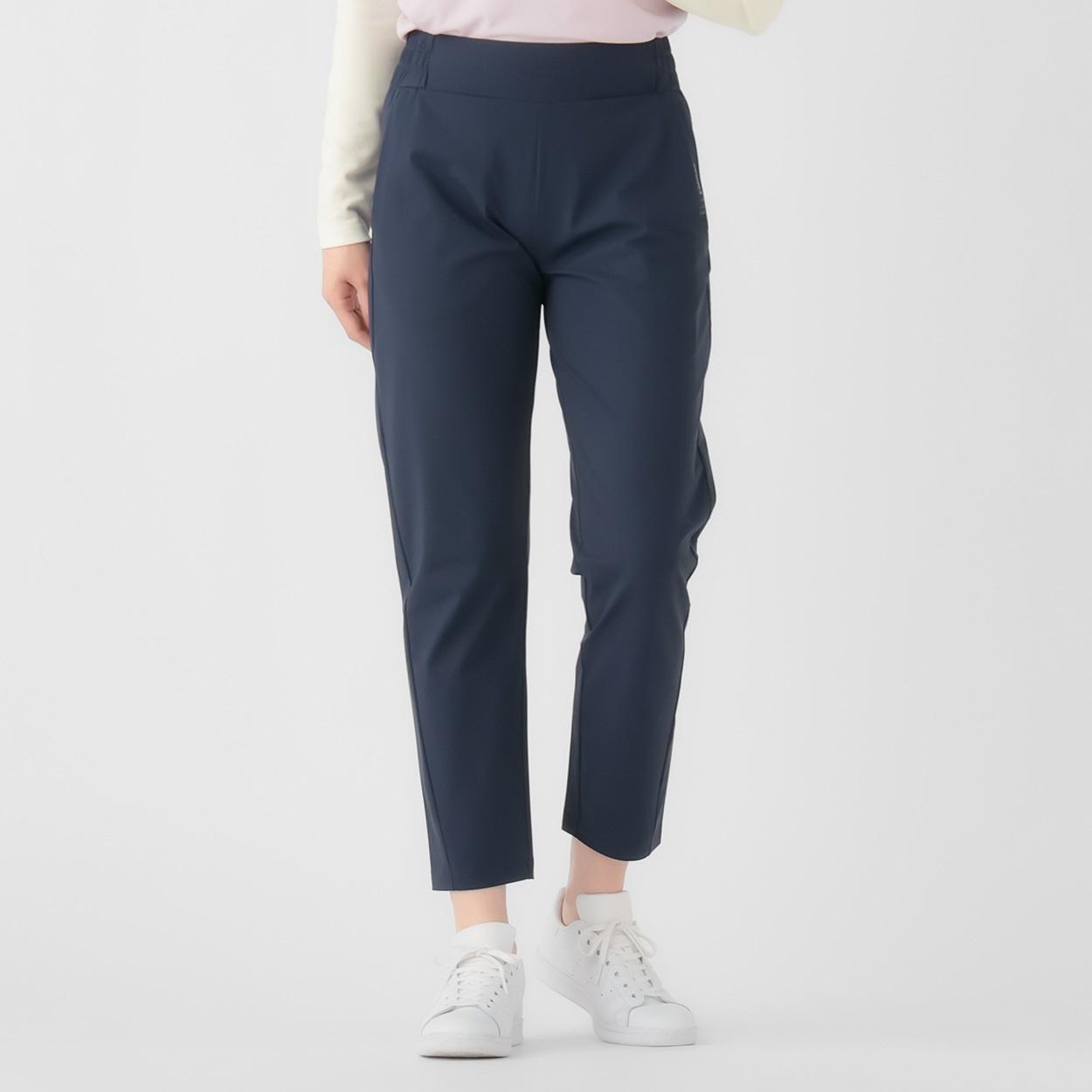 ELLE SPORT(エルスポーツ) スタイルアップパンツ 吸汗速乾 UV 抗菌防臭 ストレッチ 接触冷感 レディス(コイアオ-L)