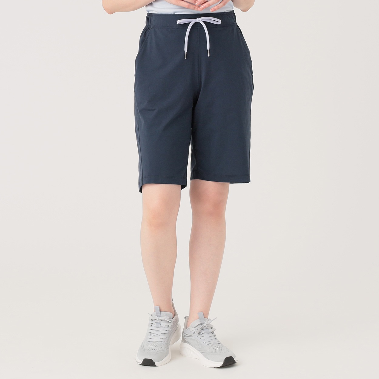 ドライストレッチハーフパンツ ストレッチ・吸汗速乾・UV対策 レディス(コイアオ-L)