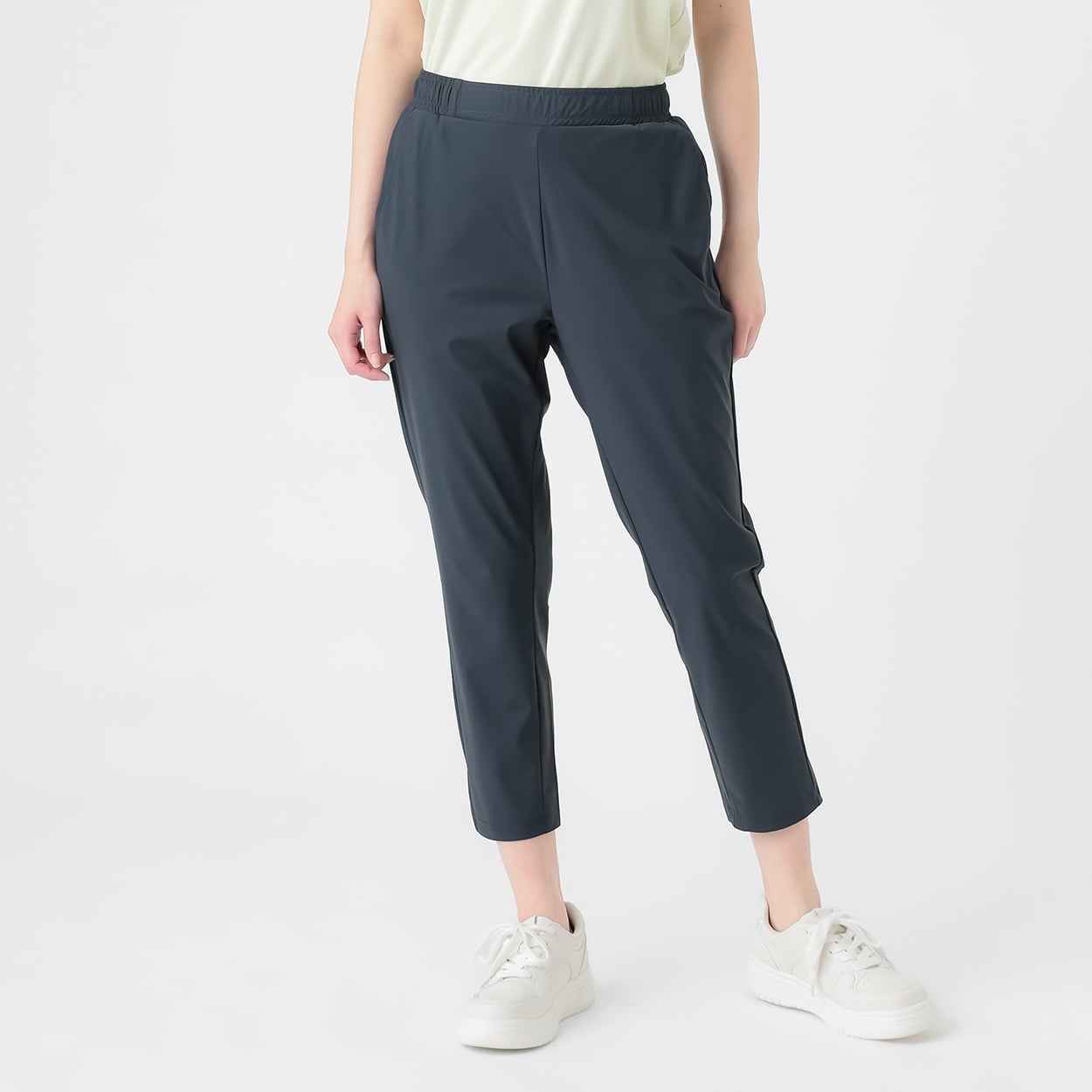 アイスストレッチテーパードパンツ  強接触冷感  4WAYストレッチ  UVカット sporsium（スポージアム） レディス(コイアオ-L)