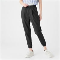 アイスストレッチジョガーパンツ 接触冷感 4WAYストレッチ UVカット sporsium（スポージアム） レディス(クロ-S)