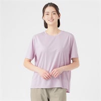 ボックスグラフィック半袖Ｔシャツ  吸水速乾 UVカット 接触冷感 再帰反射  sporsium（スポージアム） レディス(ウスアカ-S)