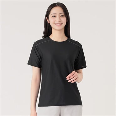 爆速乾半袖Tシャツ クイックドライ 通気性 UV対策   レディス