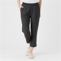 ELLE SPORT(エルスポーツ) リップ調クロップドパンツ 吸汗速乾 強力接触冷感 レディス(クロ-S)
