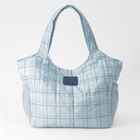 ELLE SPORT(エルスポーツ) タフタキルトバッグ はっ水 レディス(ウスアオ-ﾌﾘｰ)