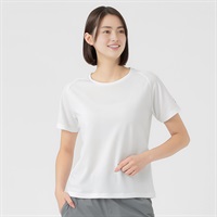 mizuno(ミズノ) ドライTシャツ  クイックドライ UPF15 レディス(シロ-M)