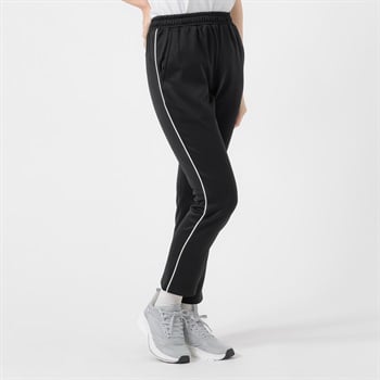 裏起毛トレーニングパンツ 股下丈６４ｃｍ レディス(クロ-S)