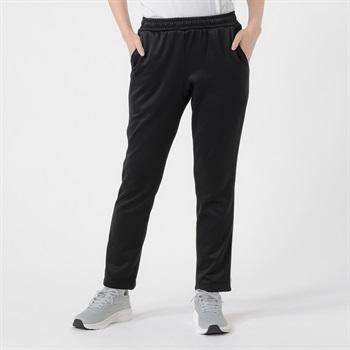 裏起毛トレーニングパンツ 股下丈６８ｃｍ レディス(クロ-S)