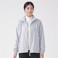 ELLE SPORT(エルスポーツ) 防風裏ボアジャケット はっ水 防風 UV レディス(ウスアオ-S)