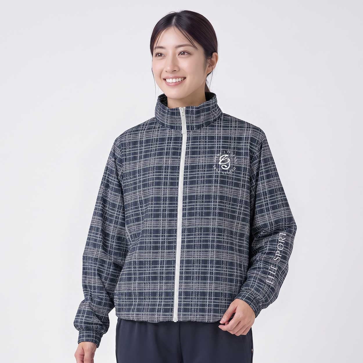 ELLE SPORT(エルスポーツ) 防風裏ボアジャケット はっ水 防風 UV レディス(Ａコイアオ-S)