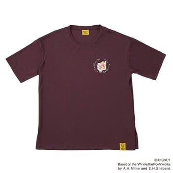 Disney（ディズニー）くまのプーさん / Tシャツ  紫外線対策 吸水速乾 接触冷感 レディス(ウスチャ-M)