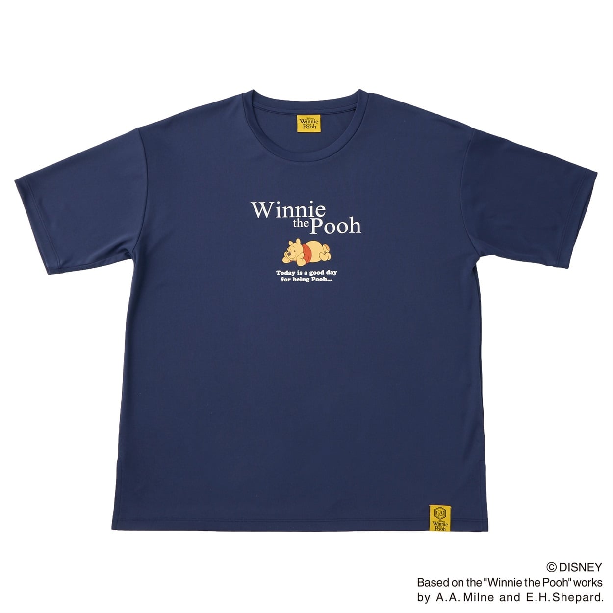 Disney（ディズニー）くまのプーさん / Tシャツ  紫外線対策 吸水速乾 接触冷感 レディス(コイアオ-L)
