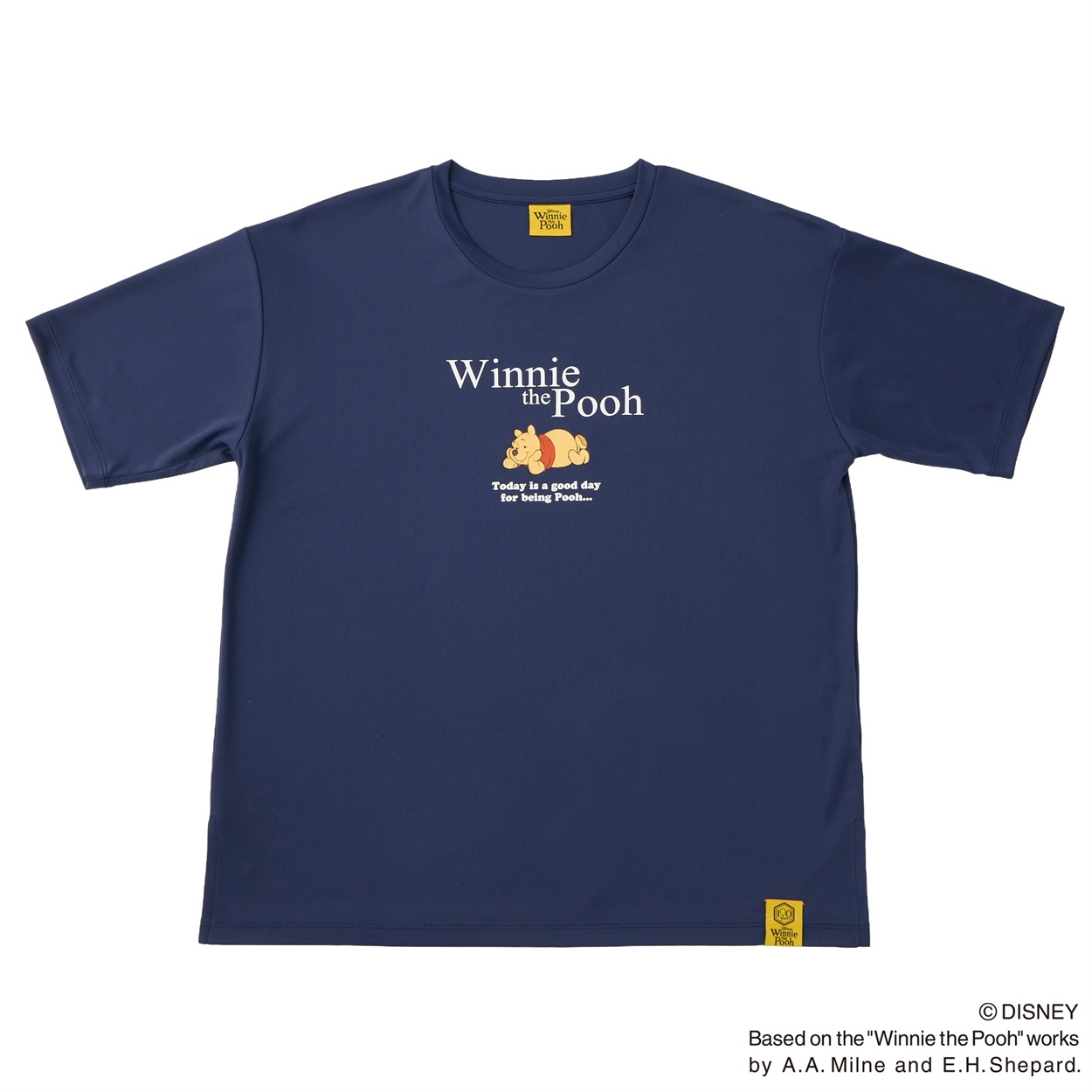 Disney（ディズニー）くまのプーさん / Tシャツ  紫外線対策 吸水速乾 接触冷感 レディス(コイアオ-XL)