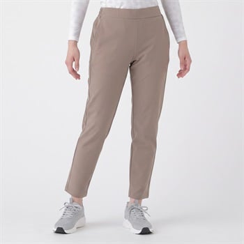 ウォームストレッチテーパードパンツ あたたか ストレッチ UV対策 レディス(Ａウスチャ-M)