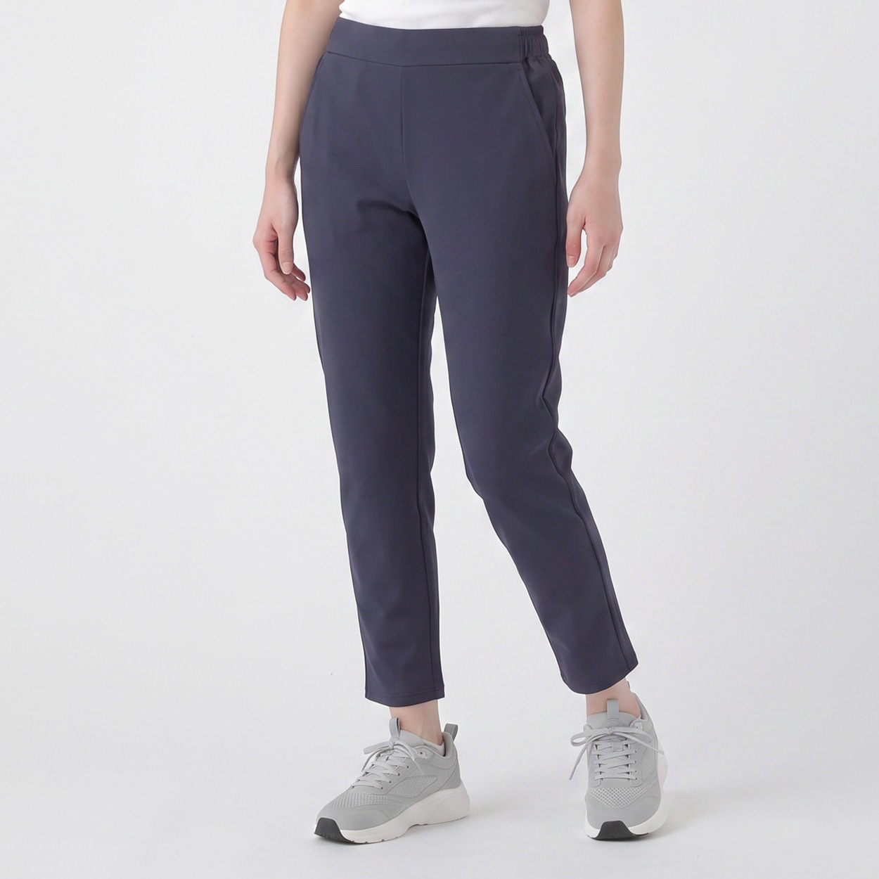 ウォームストレッチテーパードパンツ あたたか ストレッチ UV対策 レディス(コイアオ-2XL)