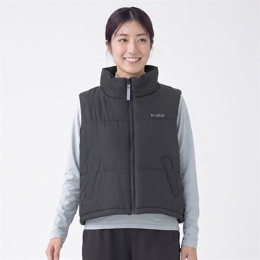 ELLE SPORT(エルスポーツ) 中綿ベスト はっ水 防風 レディス