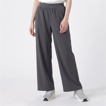 裏起毛ワイドパンツ あたたか ストレッチ UV対策 レディス