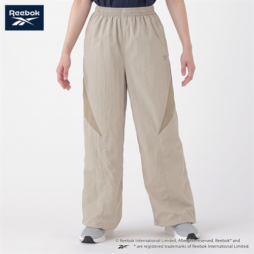 REEBOK ナイロンパンツ 裏地メッシュ レディス