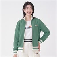 ellesse ラインジャージジャケット レディス(ミドリ-M)