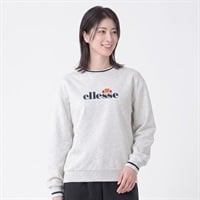 ellesse 裏起毛トレーナー レディス(ウスグレー-M)