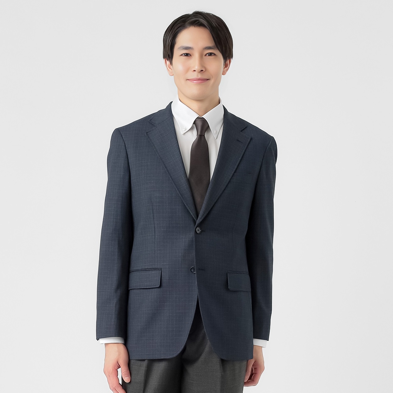 Tern ウールライクジャケット グレー千鳥 メンズ Tern(ターン