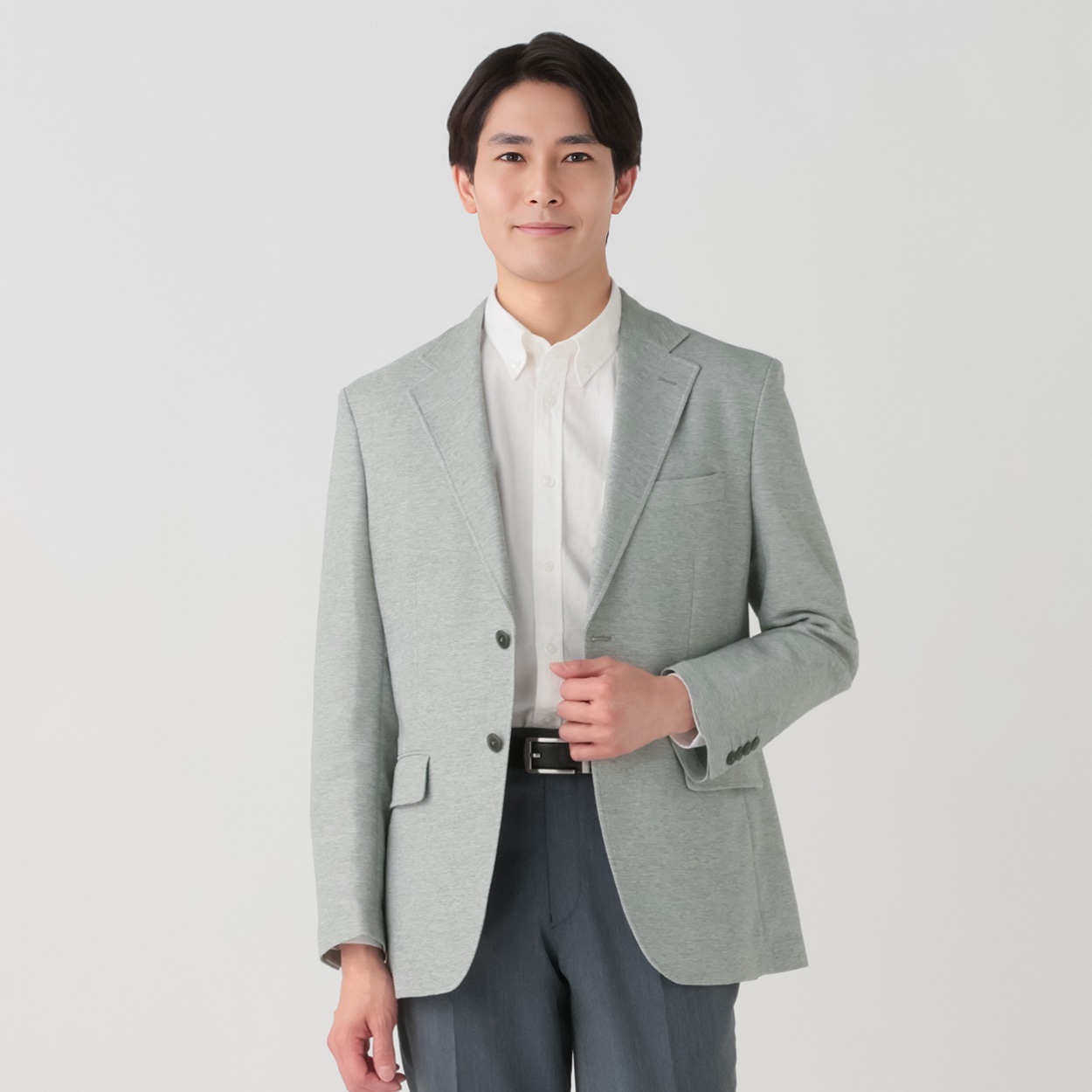 Tern(ターン) Tern からみ織ストレッチジャケット メンズ(ウスクロ-L)