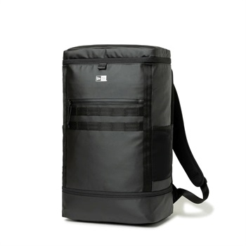NEW ERA(ニューエラ) ボックスパック ラージ 46L TPU Box Logo ボックスロゴ ロゴプリント(ブラック-フリー)